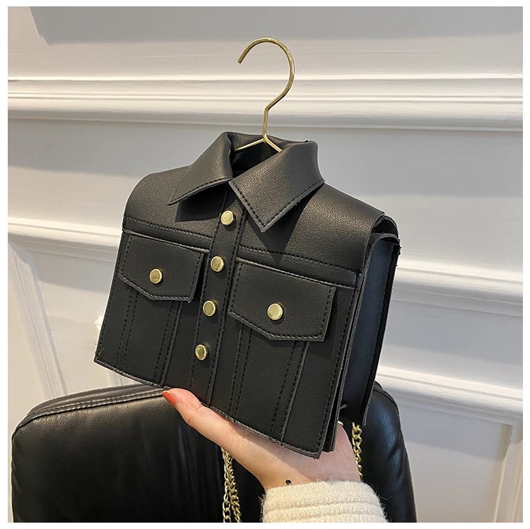 Collar Shirt Styled Bag
