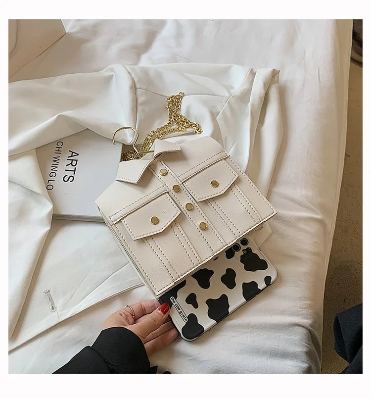 Collar Shirt Styled Bag