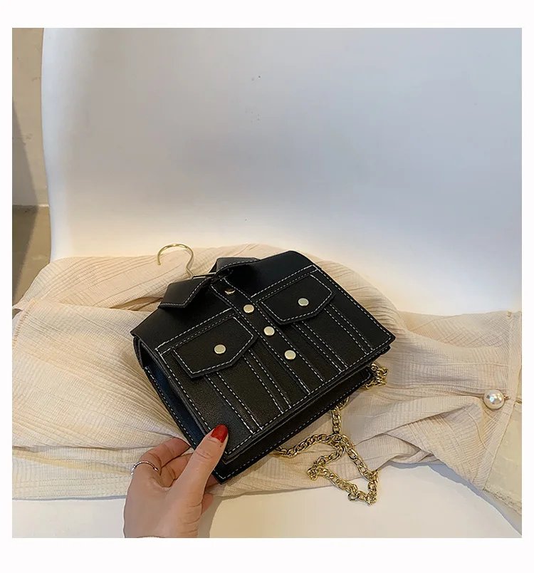 Collar Shirt Styled Bag