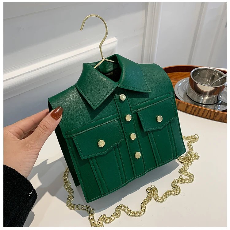 Collar Shirt Styled Bag