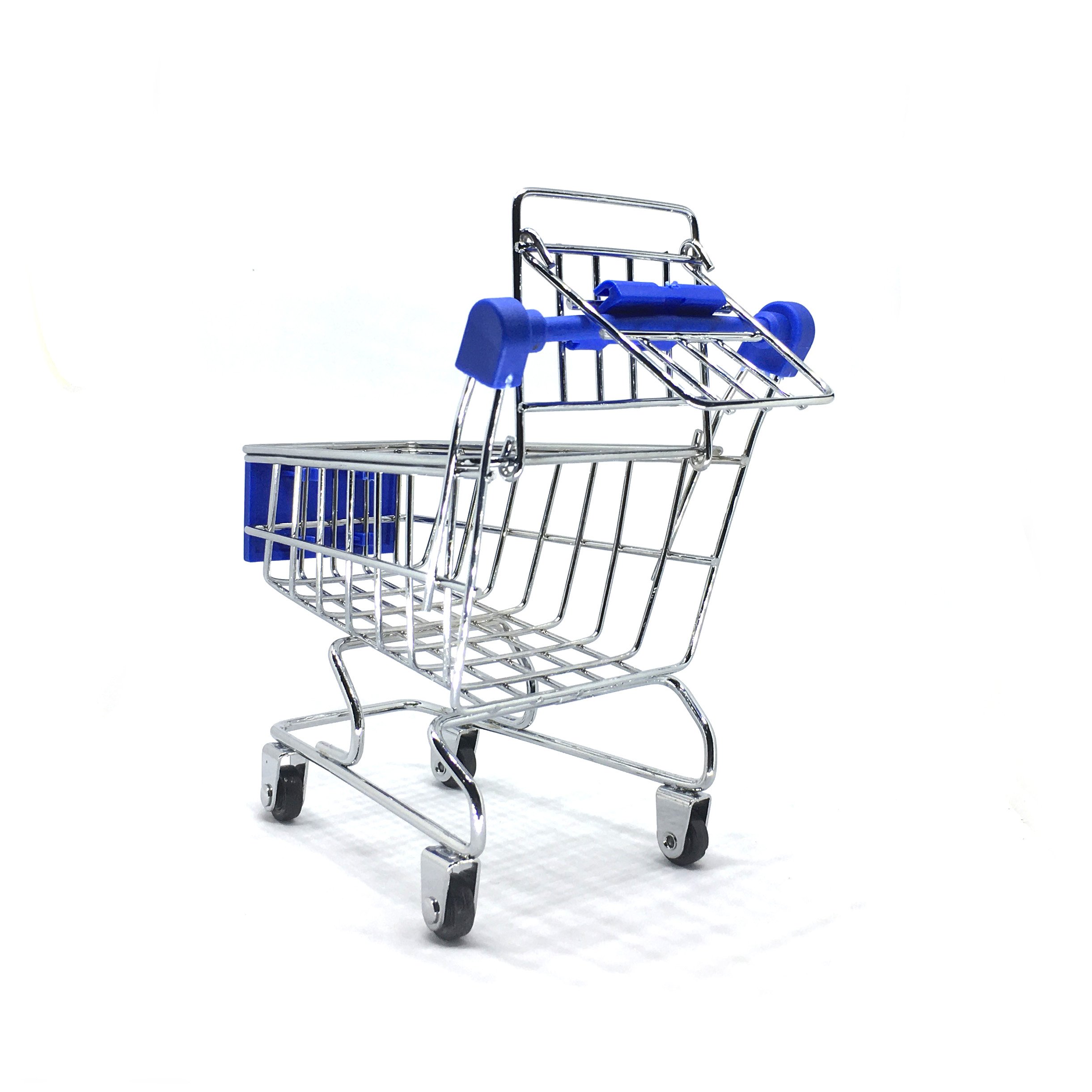 Miniature Shopping Cart - Desktop Office Tools Holder