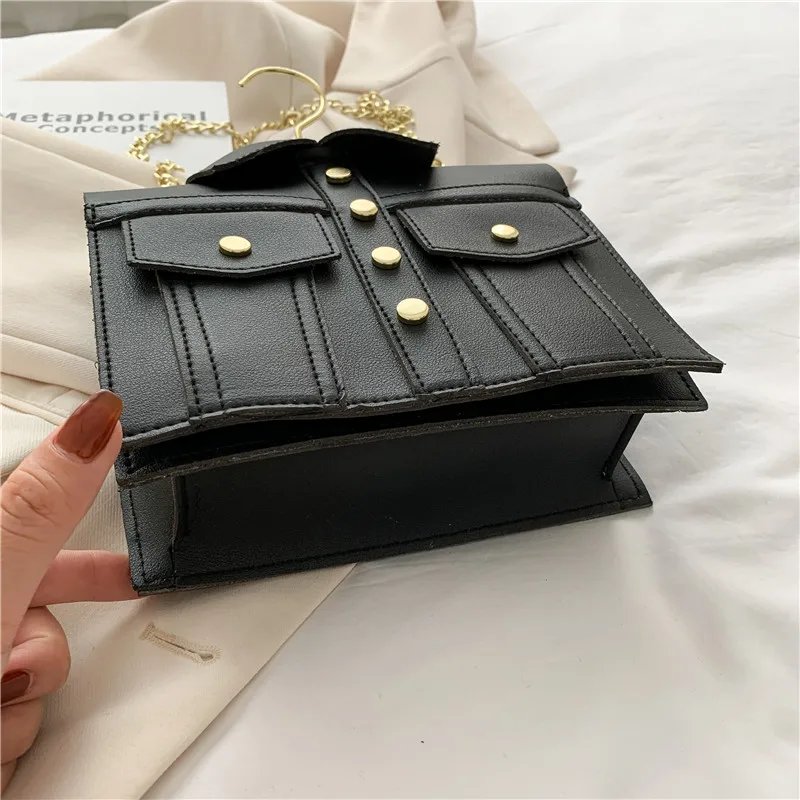 Collar Shirt Styled Bag