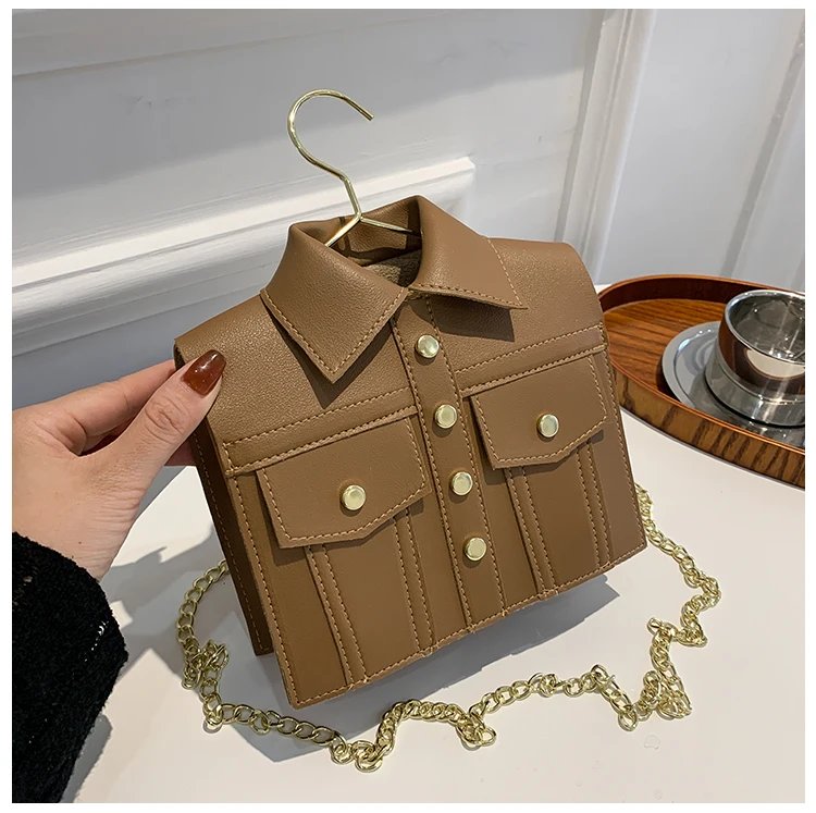Collar Shirt Styled Bag