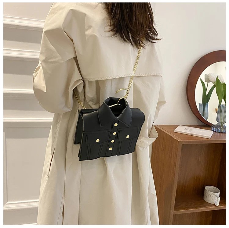Collar Shirt Styled Bag