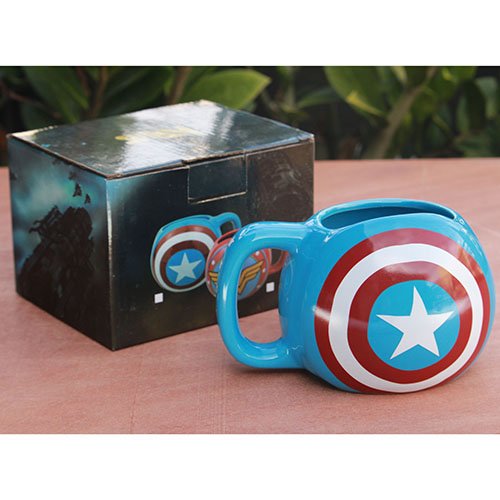 Captain America Shield Mug
