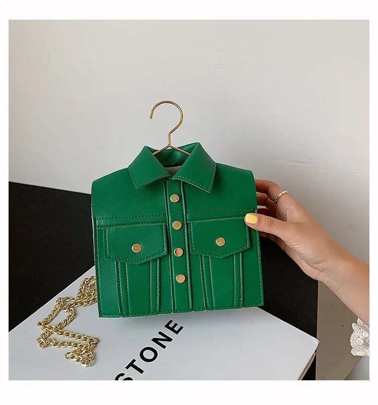 Collar Shirt Styled Bag