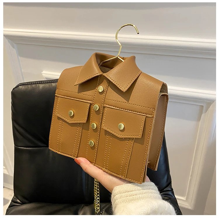 Collar Shirt Styled Bag