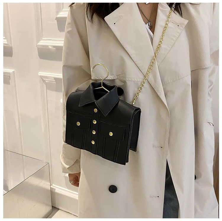 Collar Shirt Styled Bag