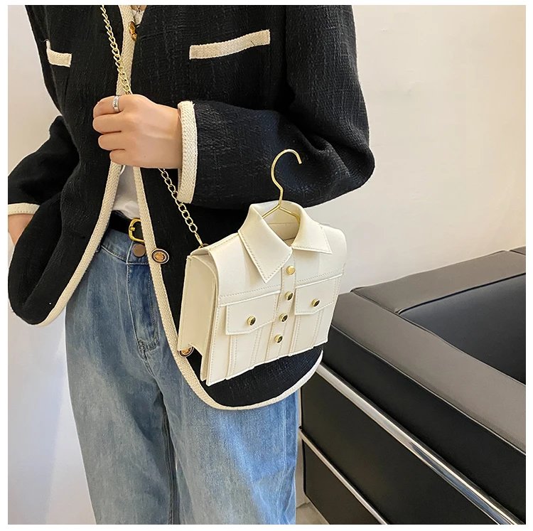 Collar Shirt Styled Bag