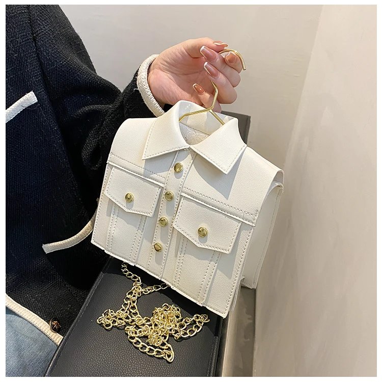 Collar Shirt Styled Bag