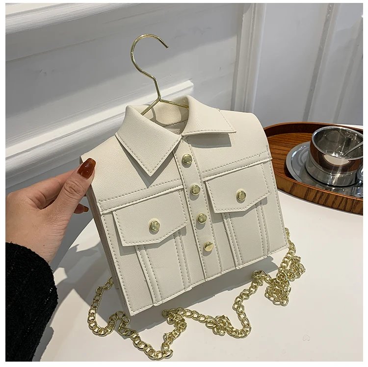 Collar Shirt Styled Bag