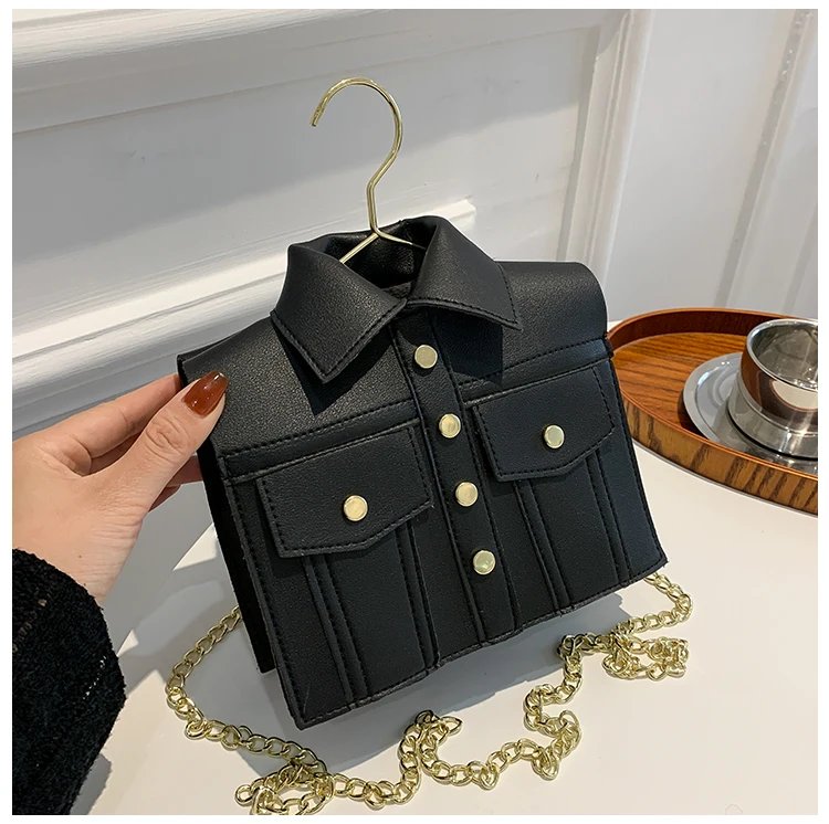Collar Shirt Styled Bag