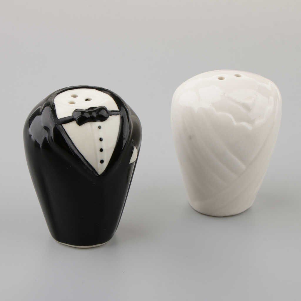 Bride & Groom Salt & Pepper Shaker