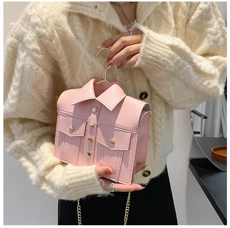 Collar Shirt Styled Bag