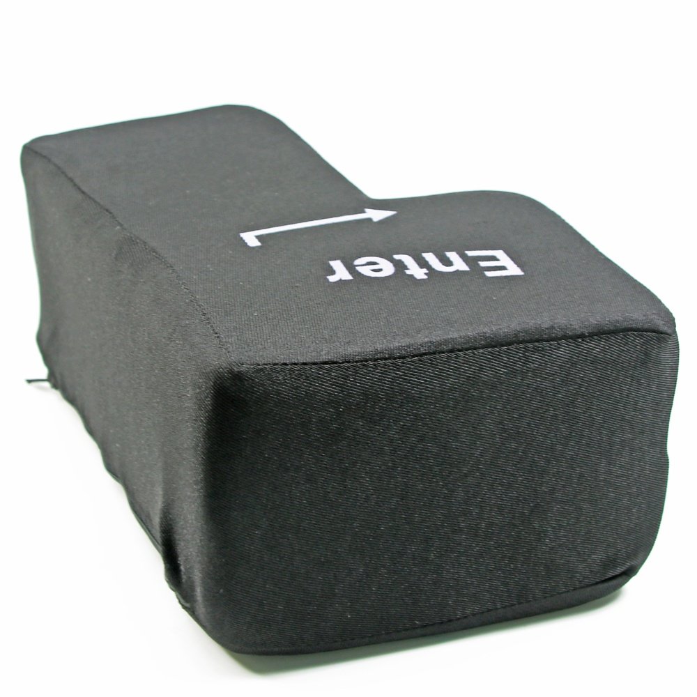 Stress Relieving Enter Button Pillow
