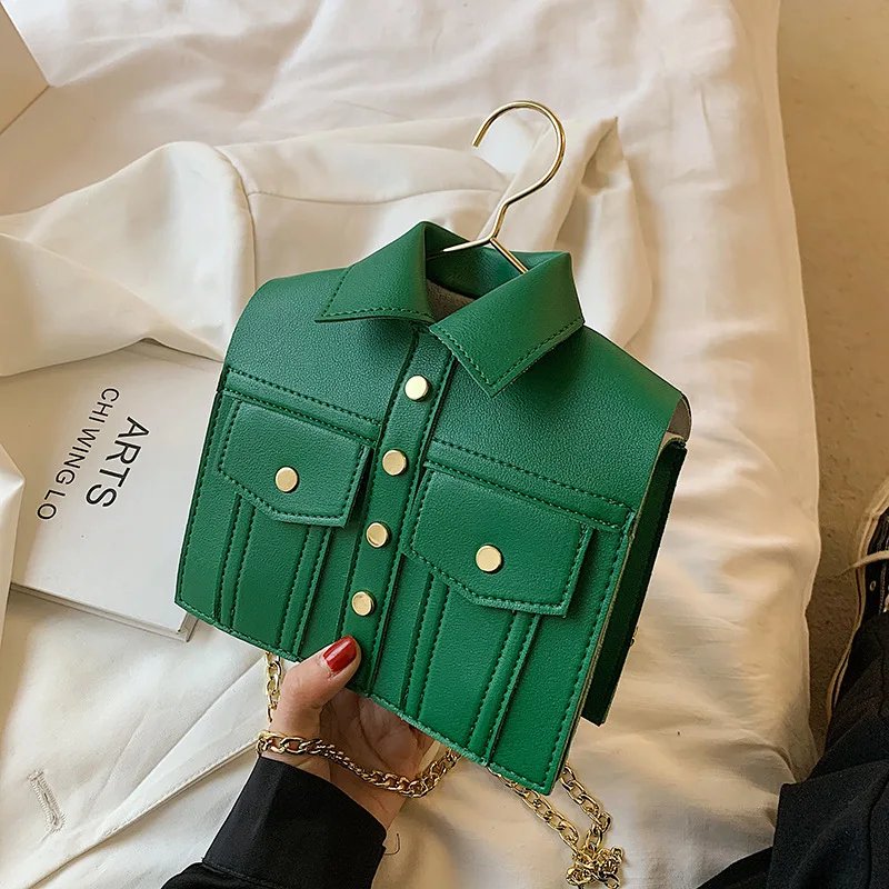 Collar Shirt Styled Bag