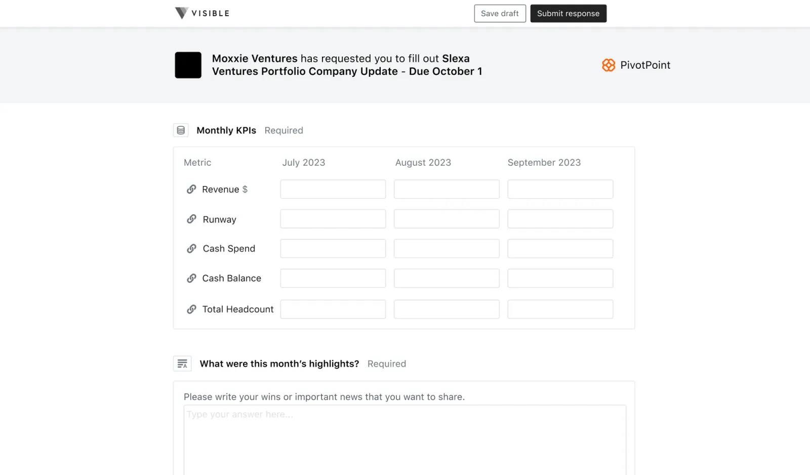 Case Study How Moxxie Ventures uses Visible to increase operational