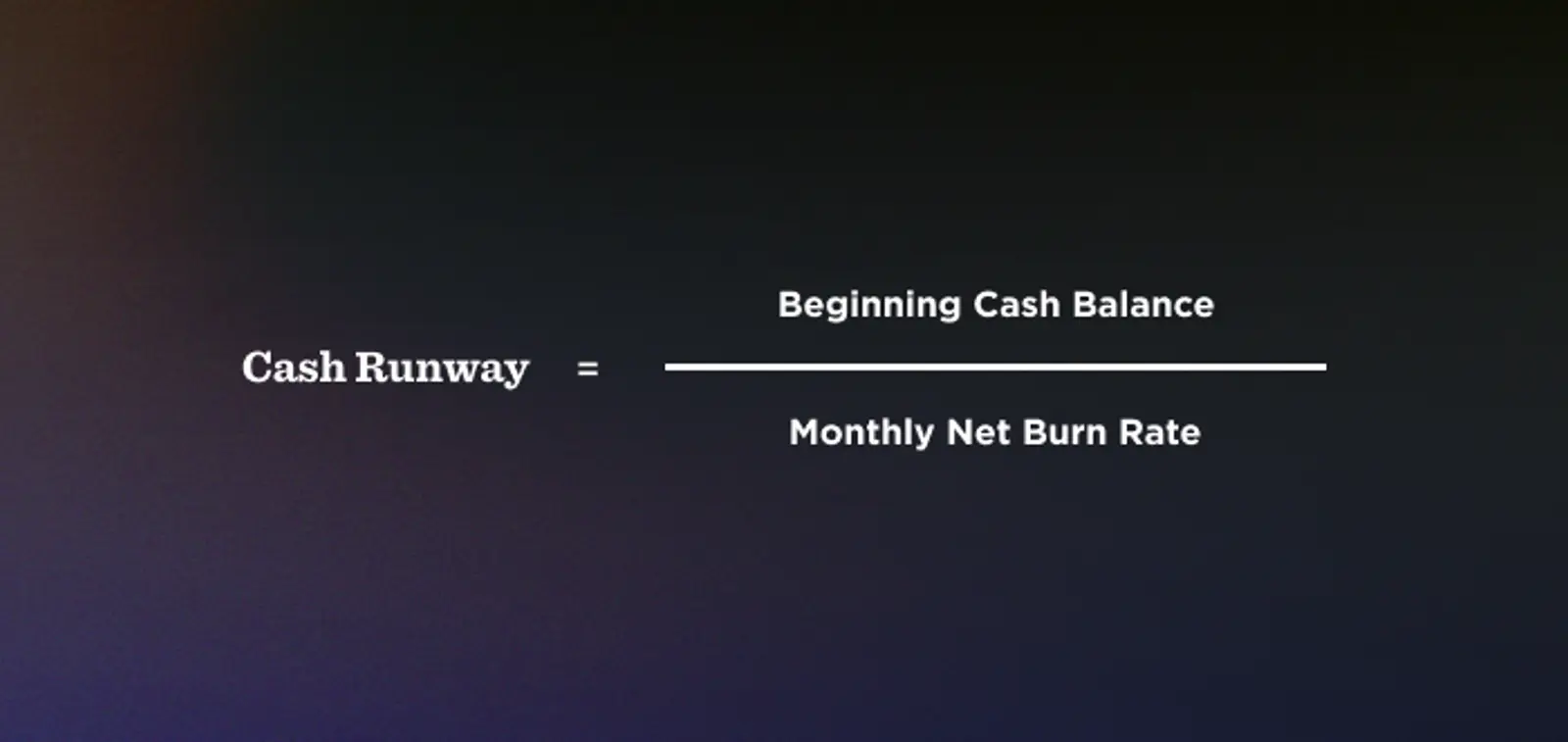 How to Calculate Runway & Burn Rate Visible.vc