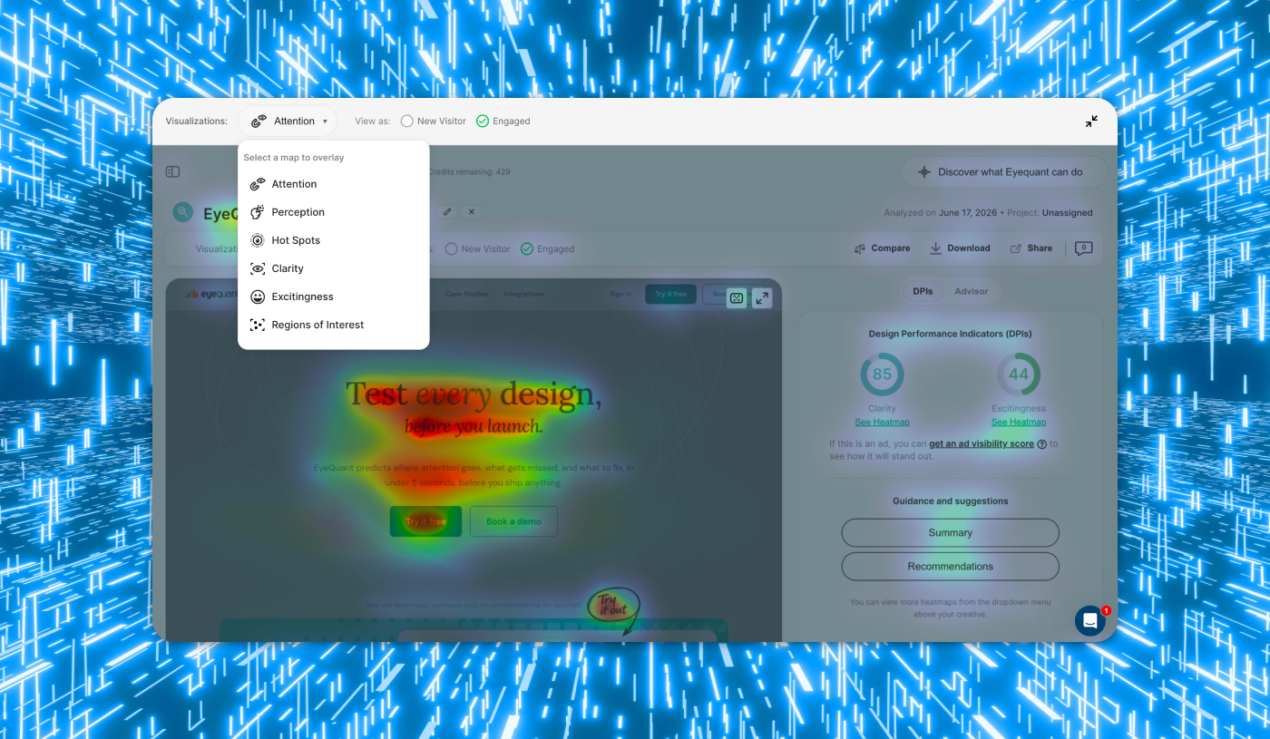 How We Used EyeQuant on Our Own Product and What That's Taught Us