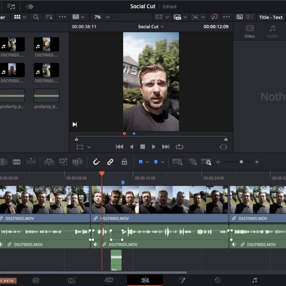 DaVinci Resolve Studio Export