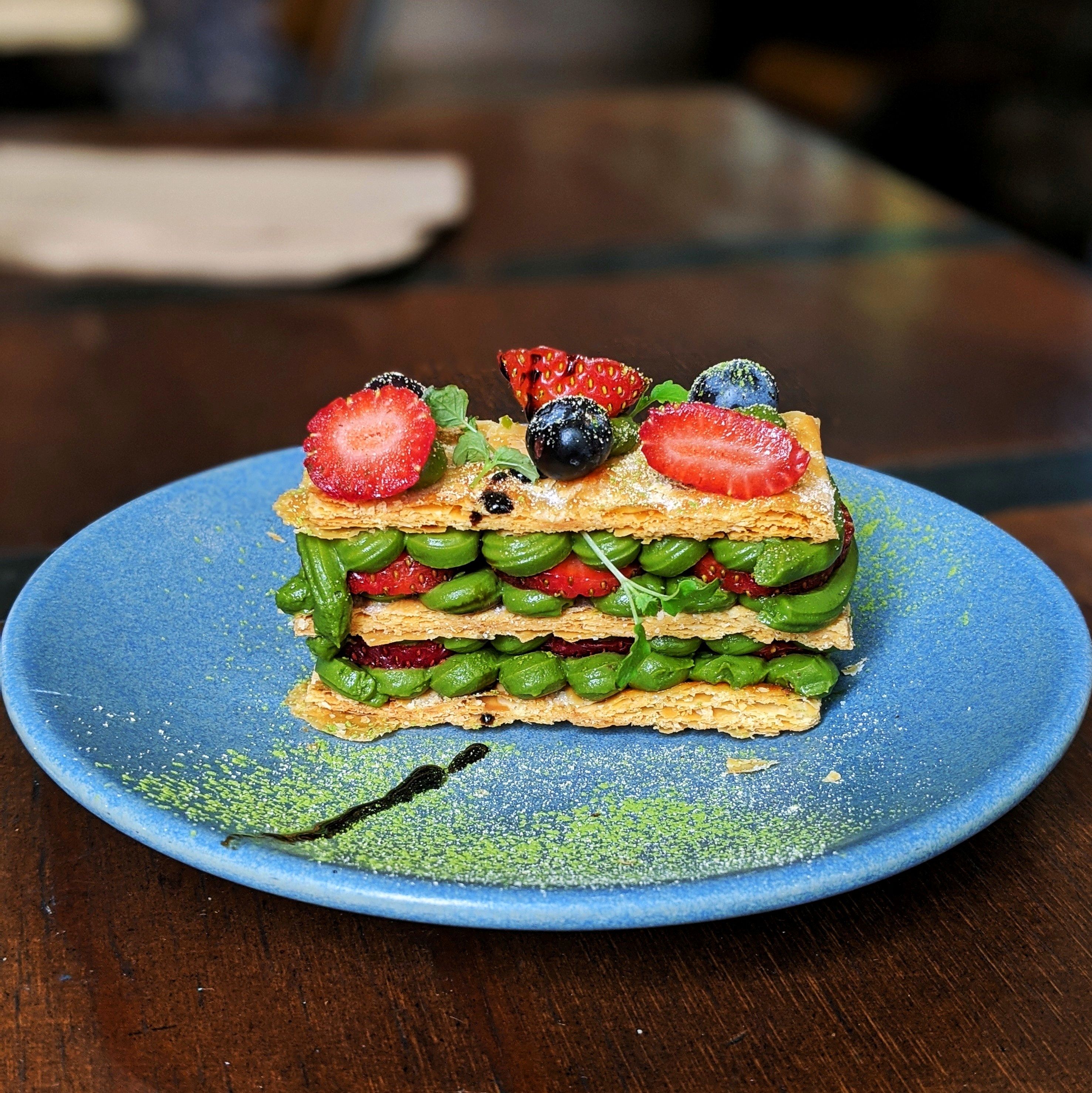 Matcha Mille Feuille 