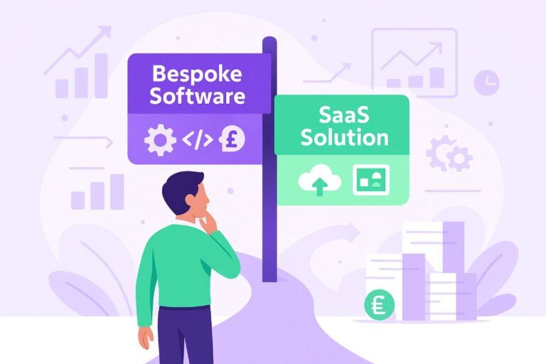 End-to-end custom software development, replacing fragmented SaaS tools with unified, highly automated enterprise ecosystems.