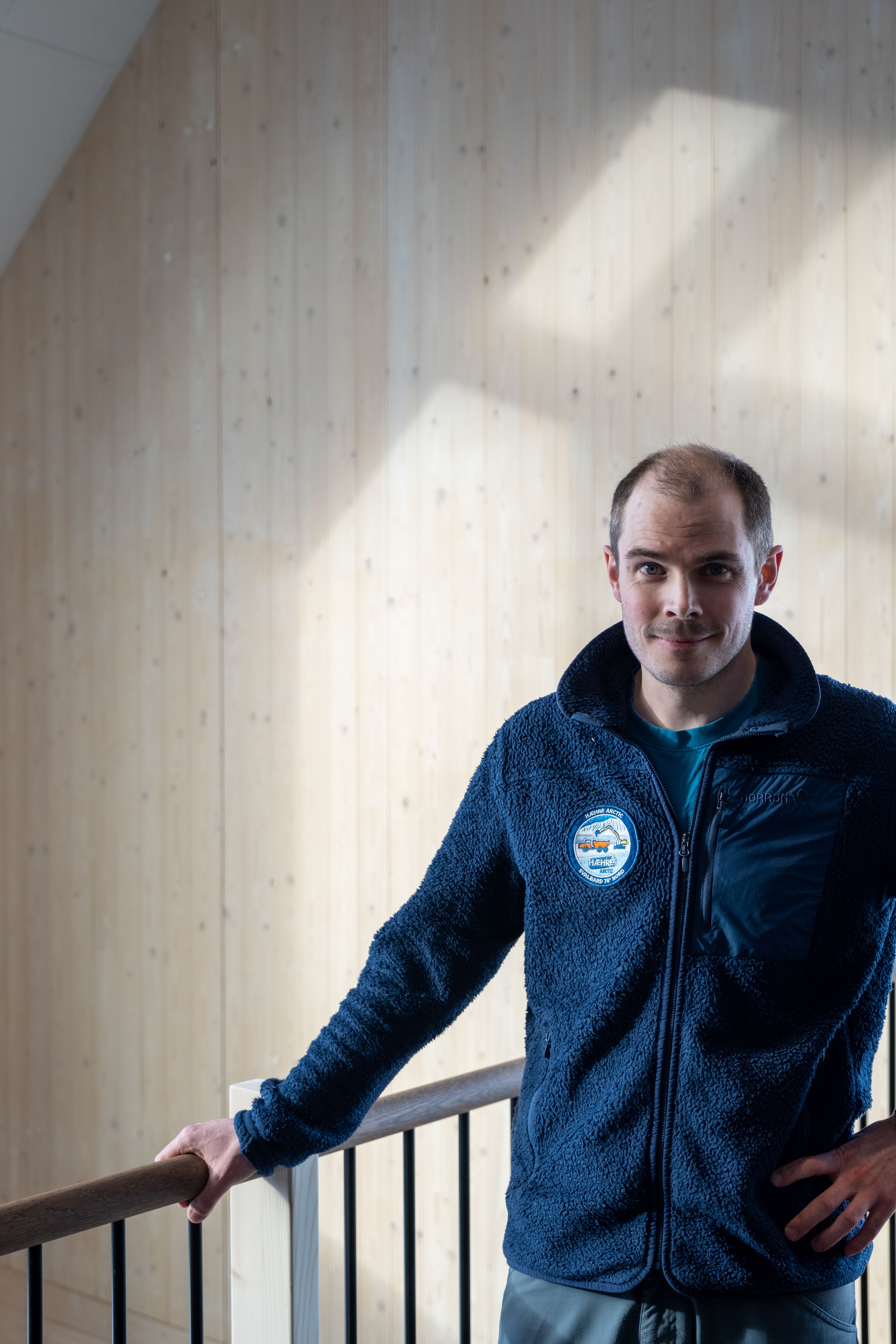 Martin Nerhus Øen, prosjektleder i Hæhre Arctic 