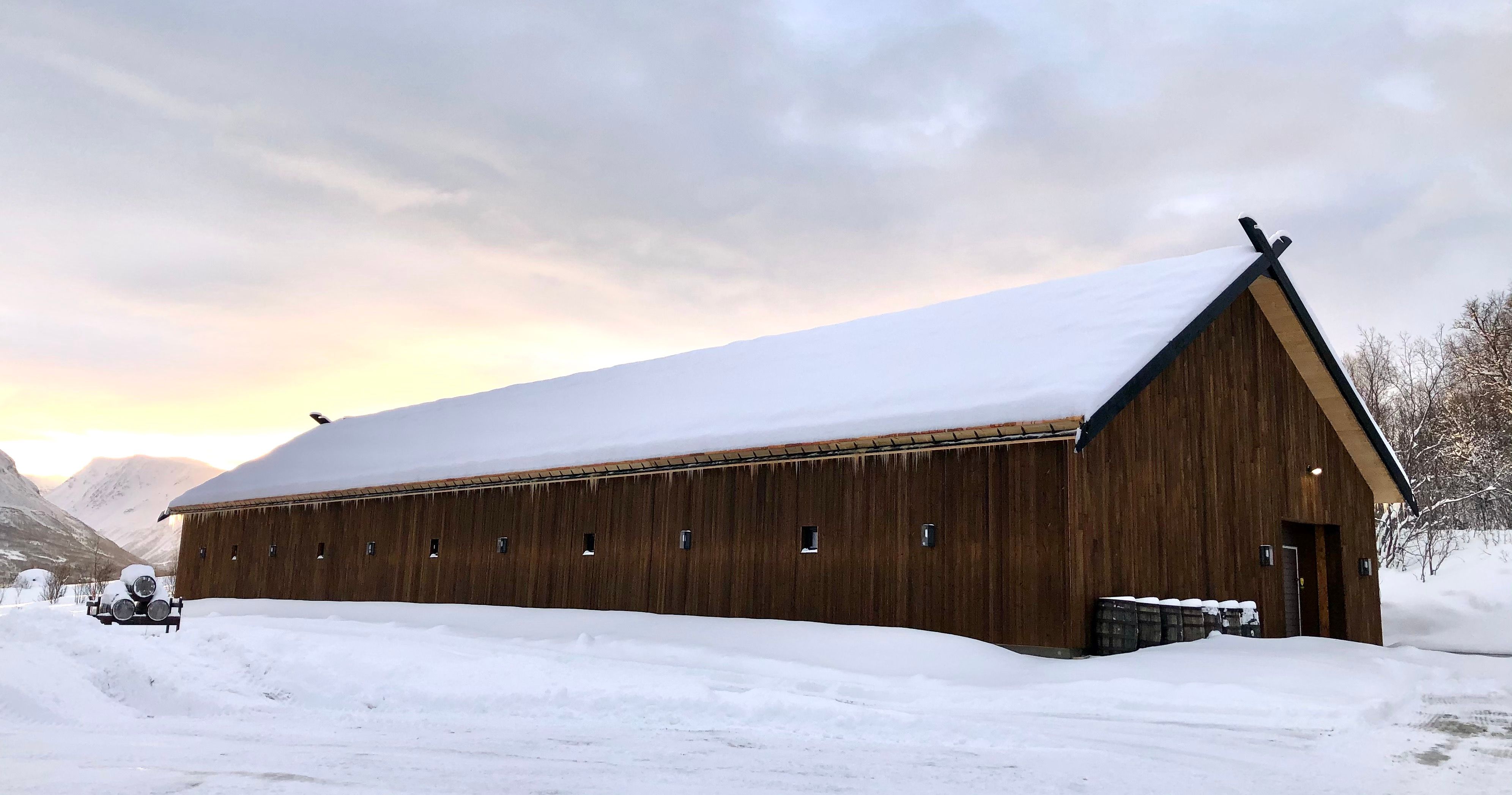 Lagerbygning til whiskyfat