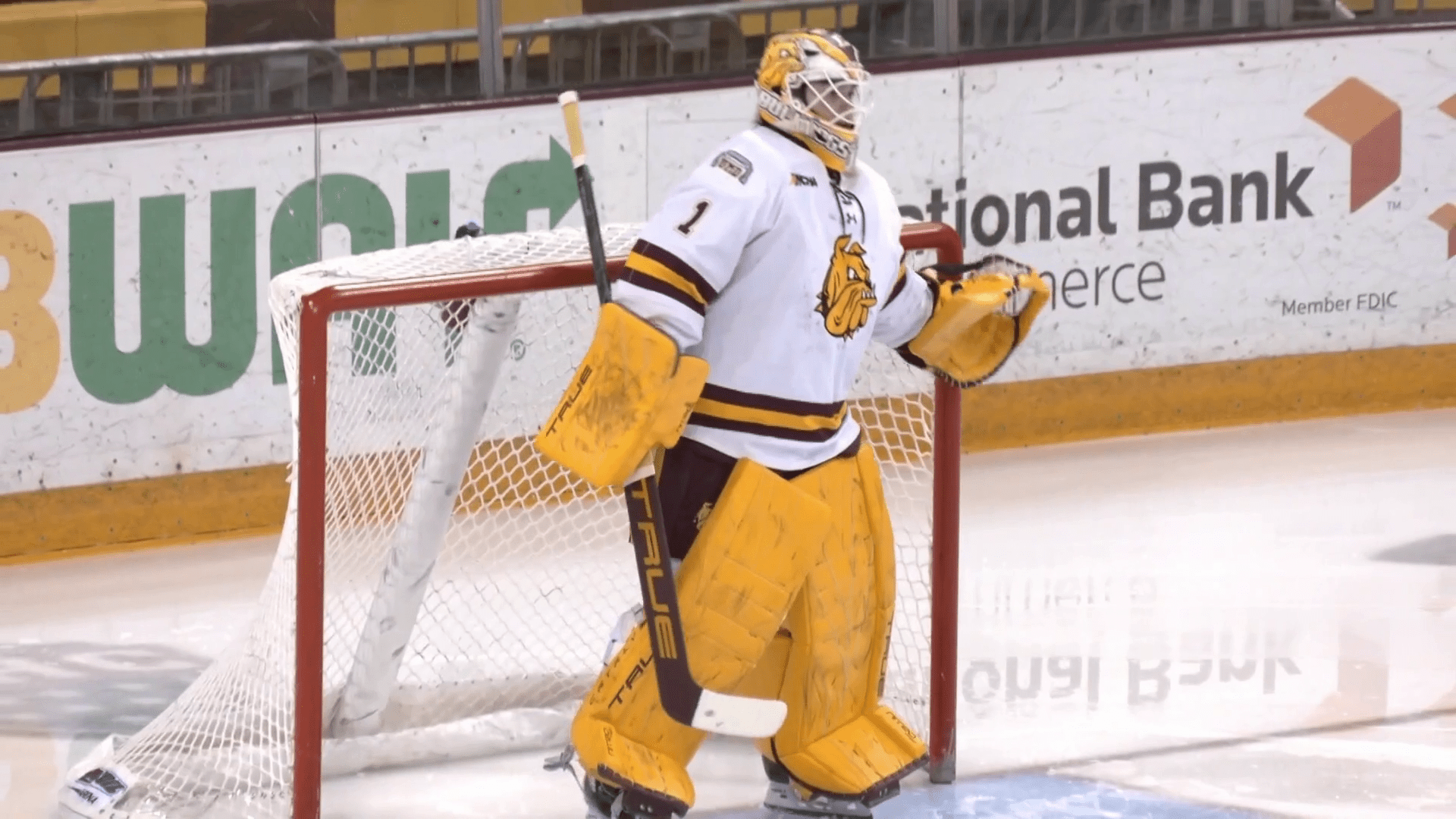 Eve Gascon is arguably the greatest goalkeeper in the history of Minnesota-Duluth hockey