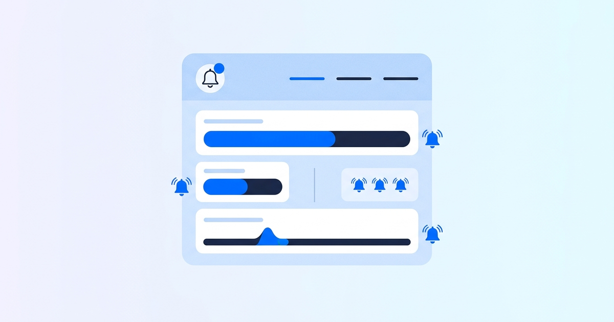 A B2B sales dashboard showing real-time intent signals, job change alerts, and funding round triggers for high-priority accounts