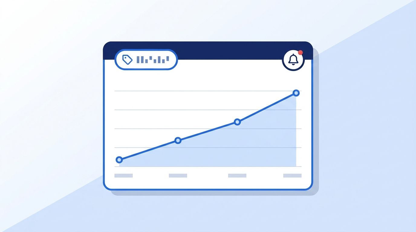 Dashboard showing schema version tracking and drift monitoring trending upward