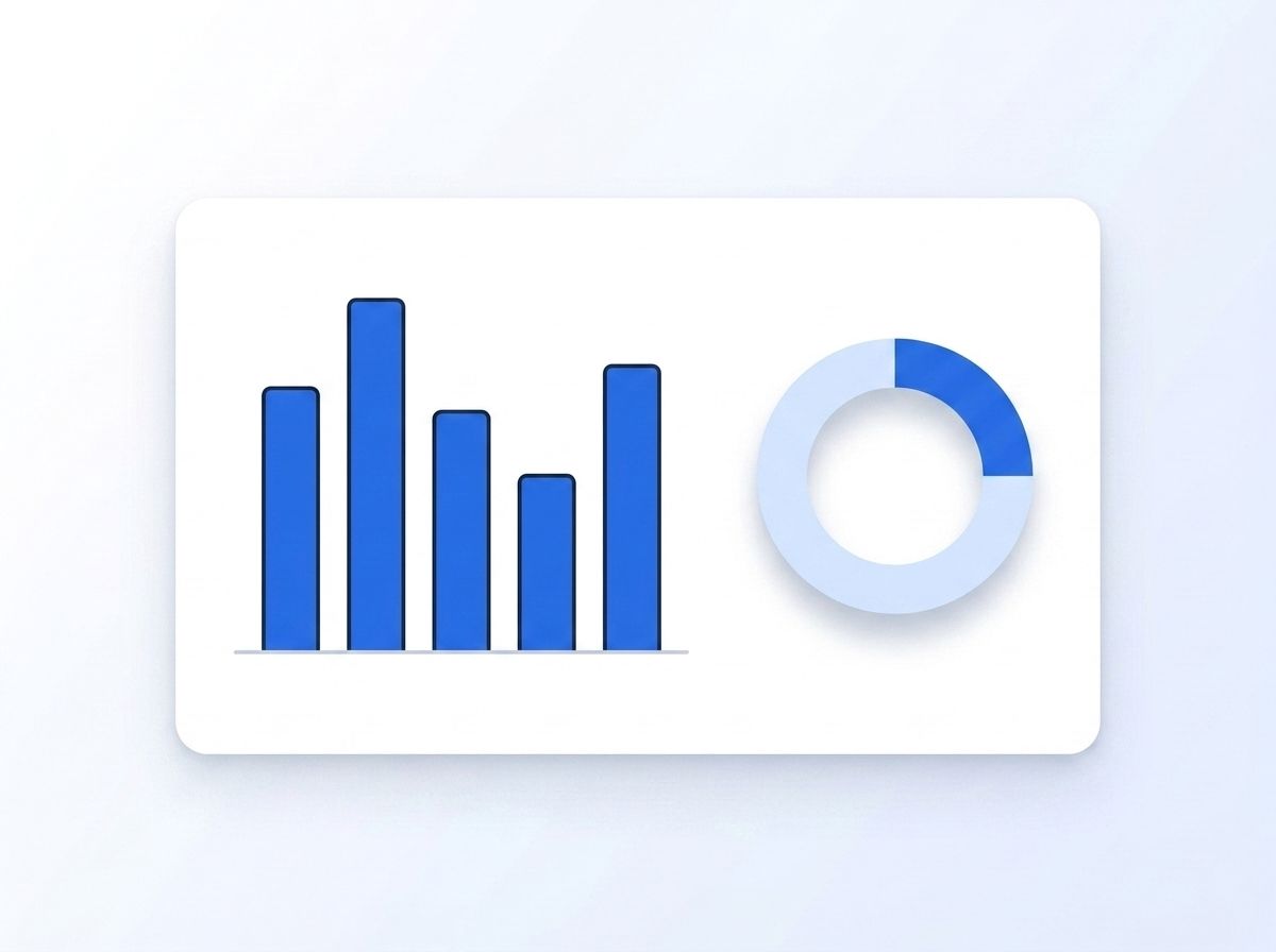 Dashboard mockup with a bar chart of daily enrichment API call volume and a donut chart highlighting the share of redundant, repeat lookups
