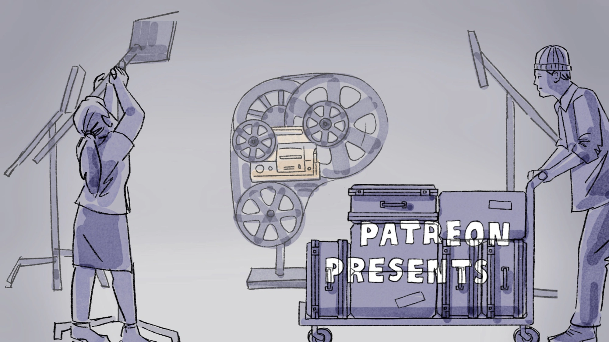 illustration zoetrope patreon presents