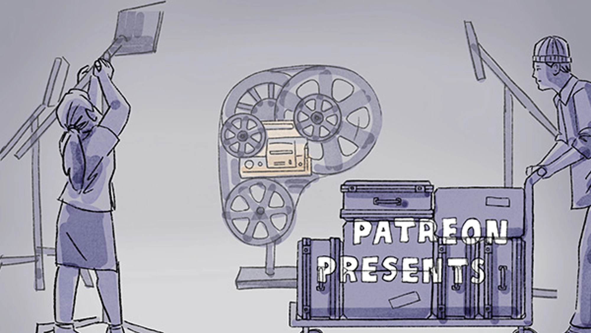 illustration zoetrope patreon presents