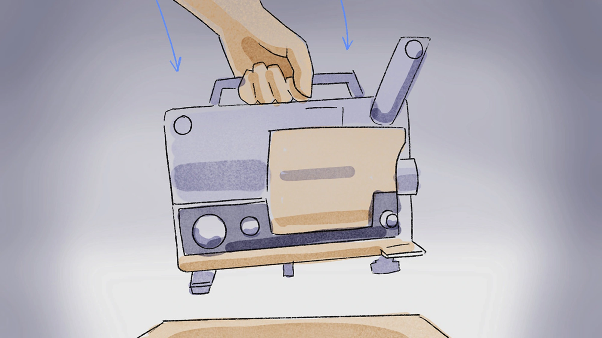 illustration of film camera