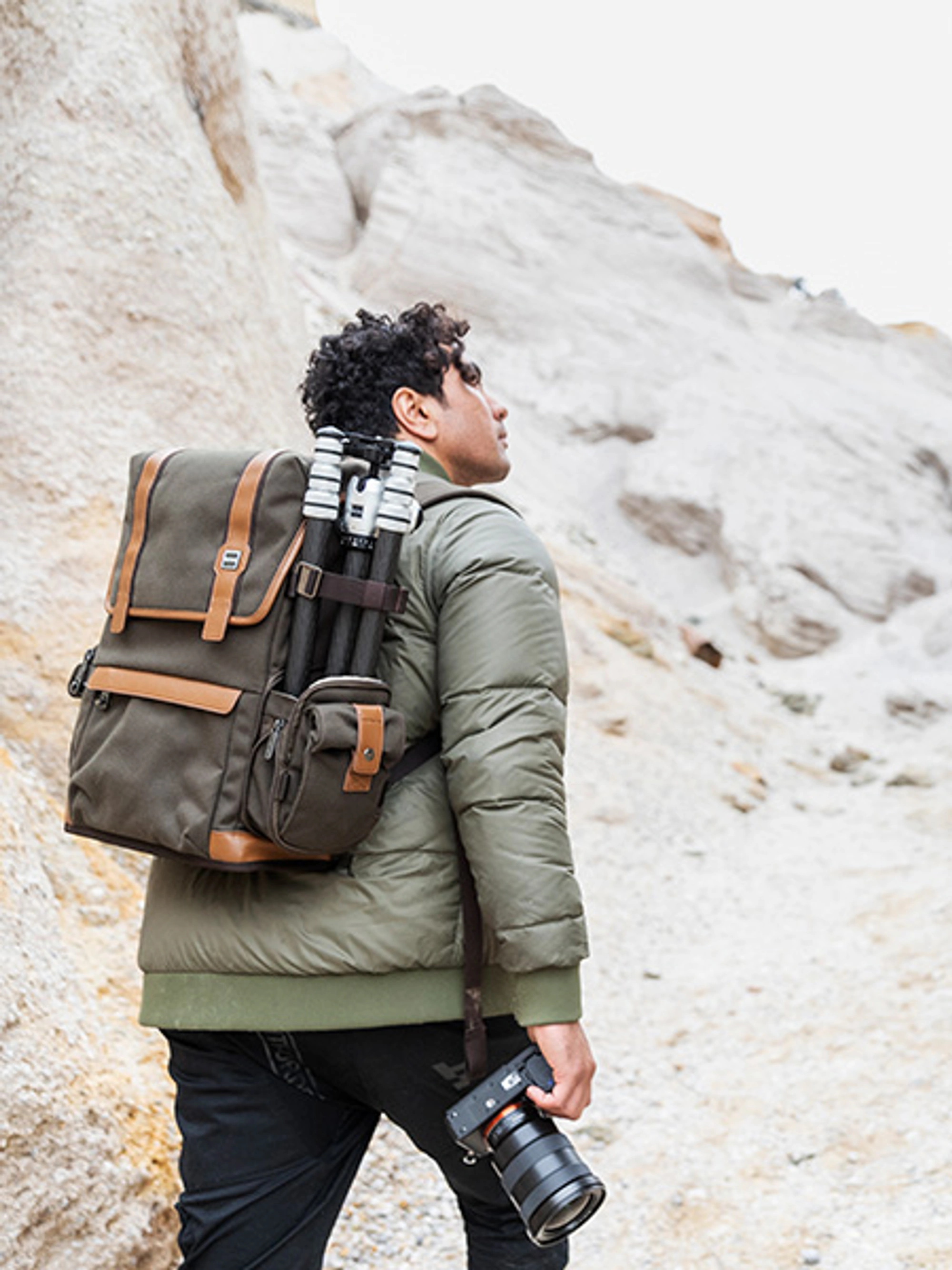 Gitzo Legende tripod and camera backpack