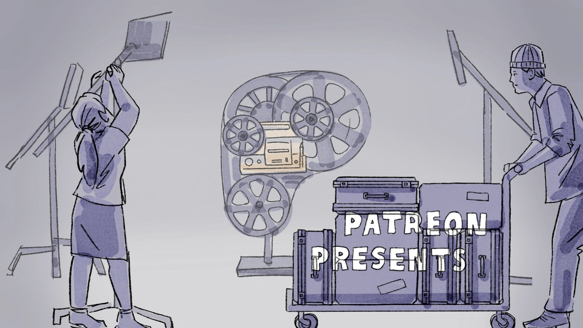 illustration zoetrope patreon presents