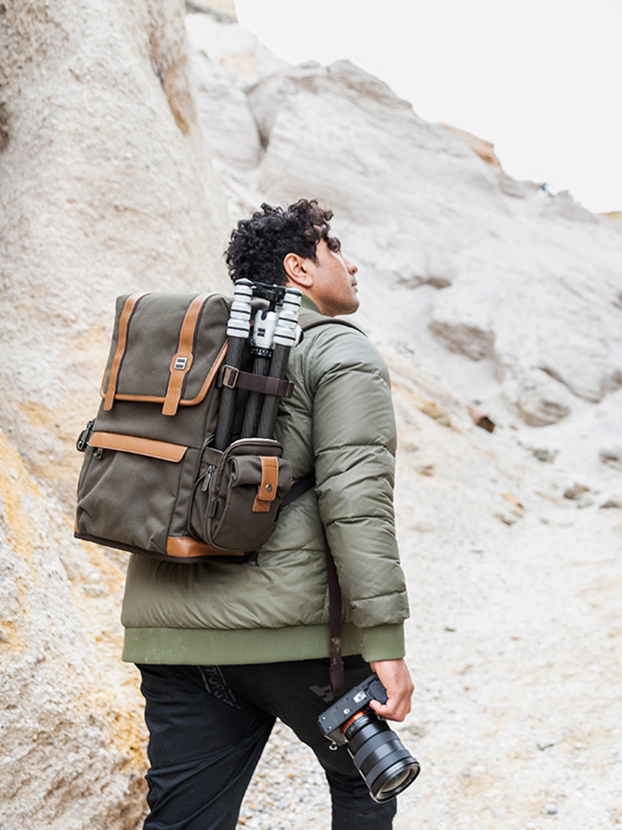 Gitzo Legende tripod and camera backpack