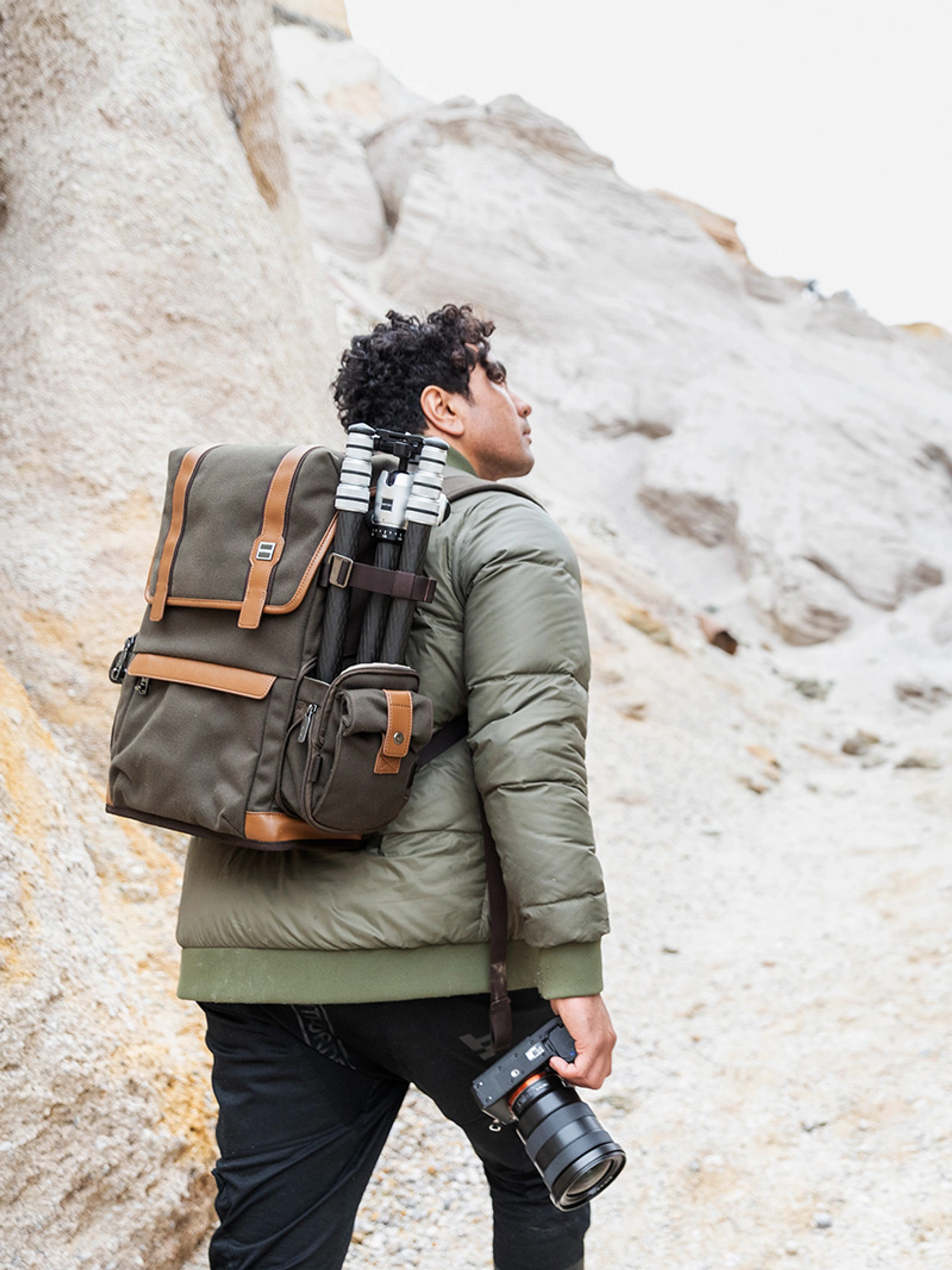 Gitzo Legende tripod and camera backpack