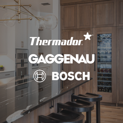 Bosch, Thermador, and Gaggenau