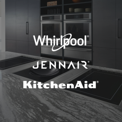 Whirlpool, KitchenAid, and Jenn Air