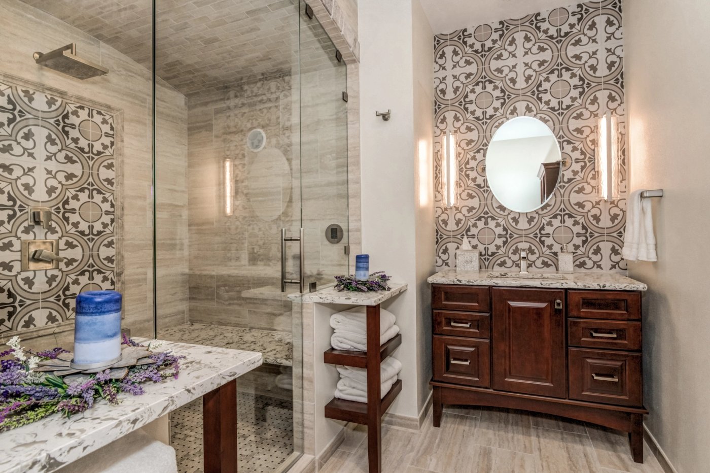 Skyway Residence - Master Bath After