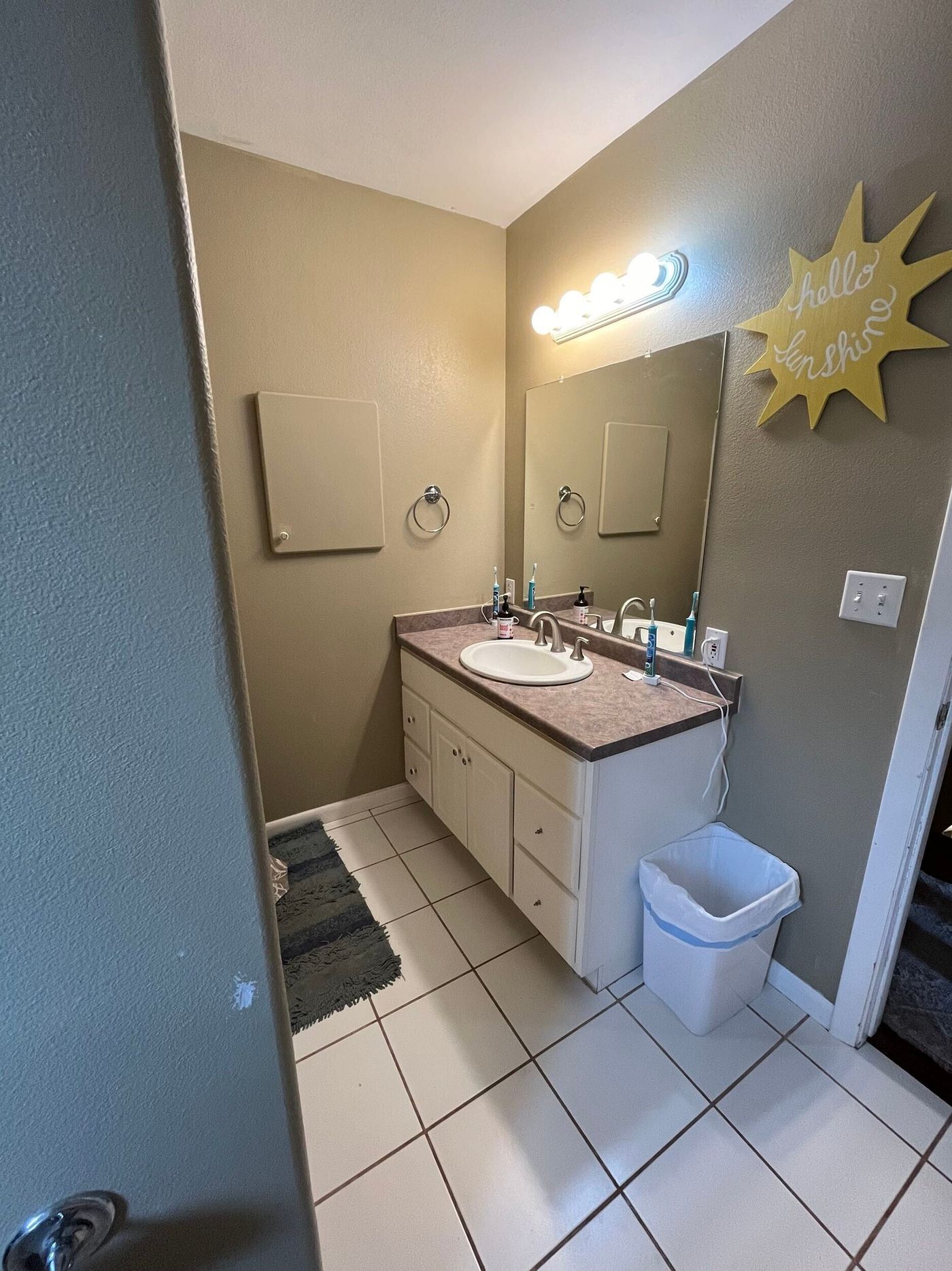 Pleasant Valley - Guest Bath Vanity Before