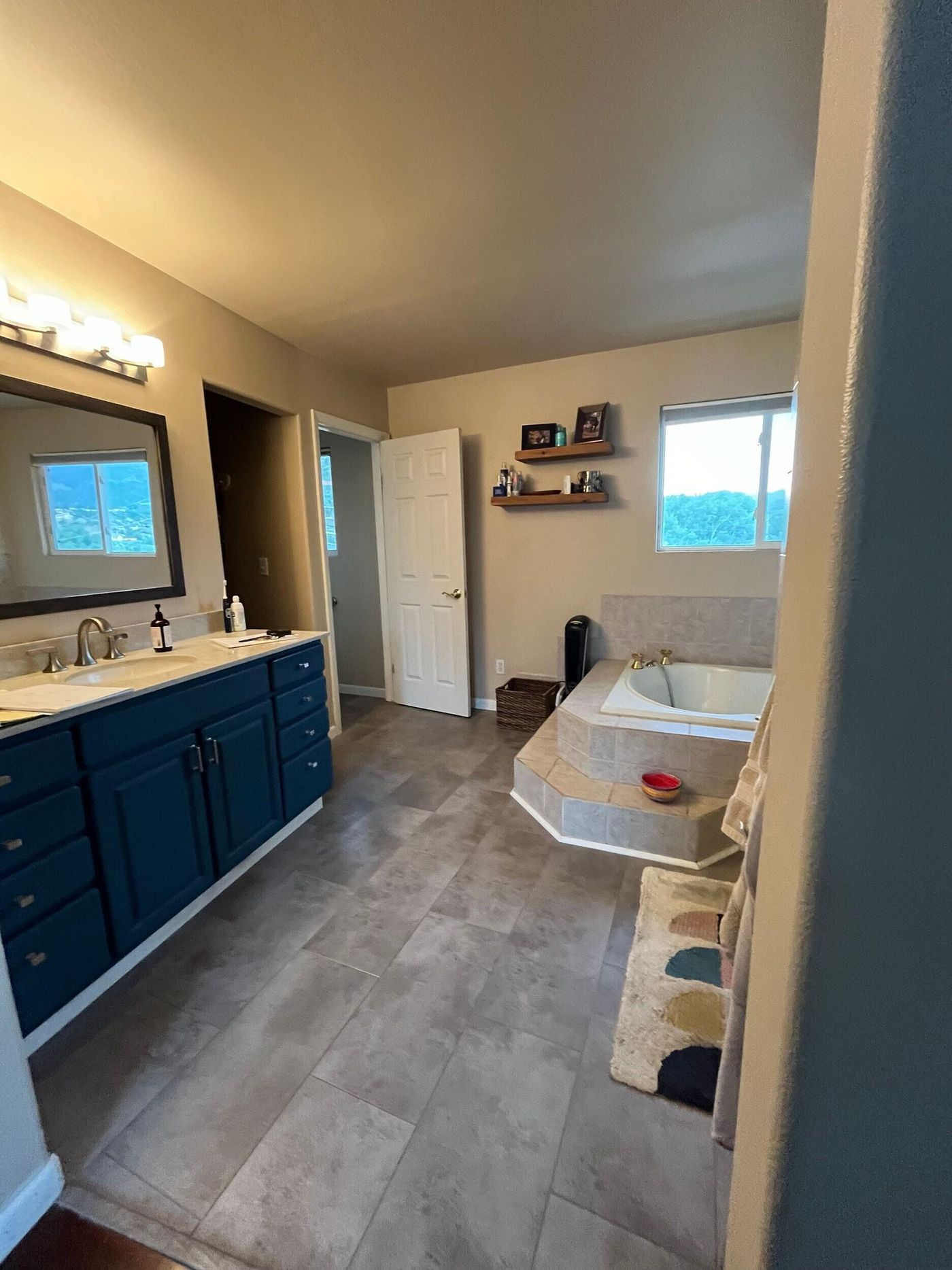 Pleasant Valley - Master Vanity Before