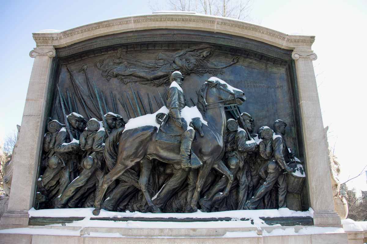 Boston's Black Heritage Trail: A Self-Guided Walking Tour of Abolitionist History - Robert Gould Shaw and Massachusetts 54th Regiment Memorial