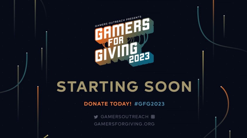 Gamers Outreach Gamers for Giving Fundraising Event Stream Kit