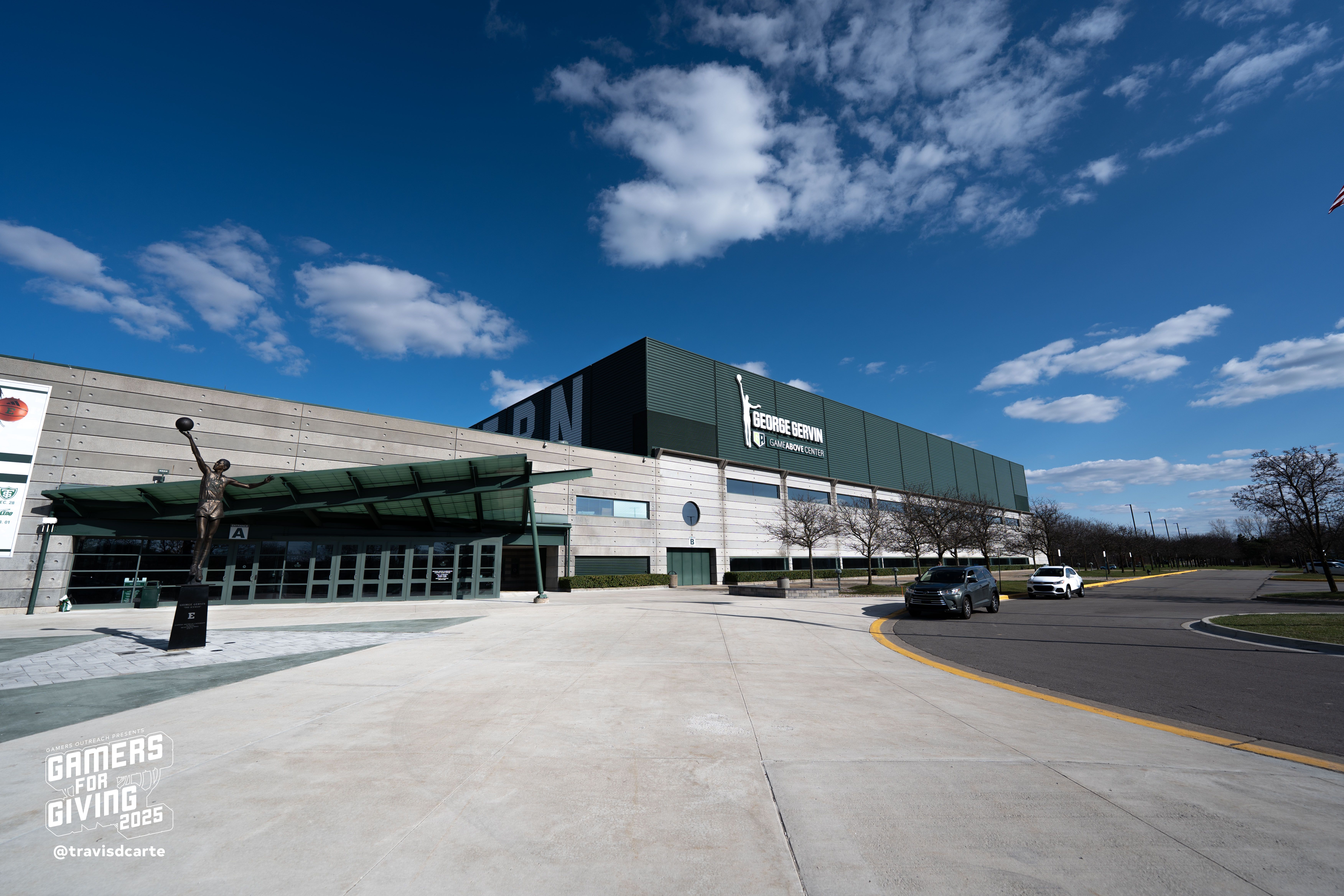 A wide look at the George Gervin GameAbove Center