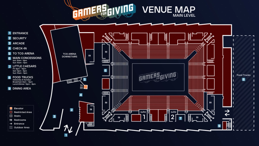 GFG 2026 Main Level Map
