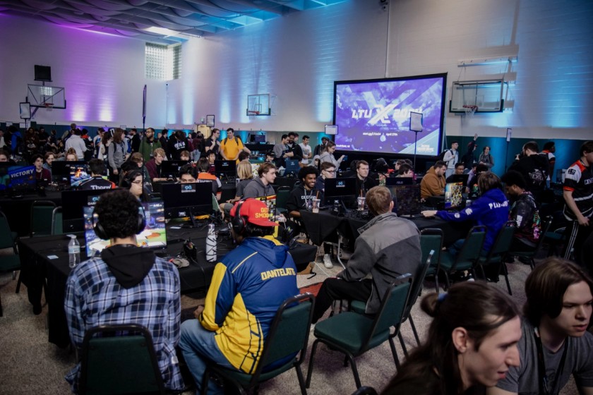 Participants competing in Diamond Dust at GFG