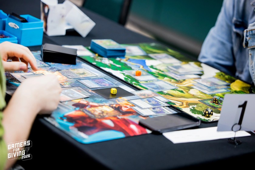 TCG being played